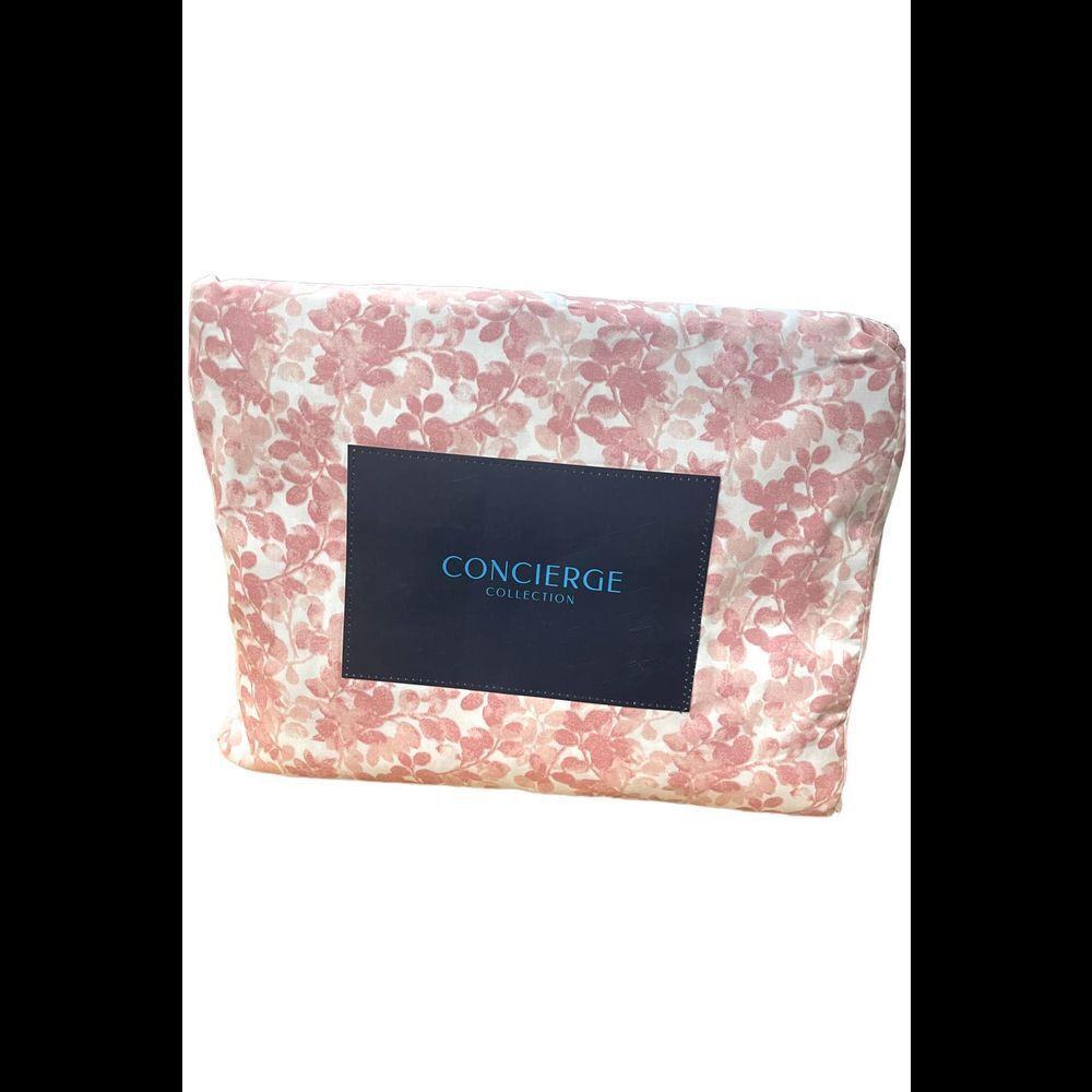 Concierge Collection 400TC Supima Cotton 4-piece Sheet Set Pink FLR